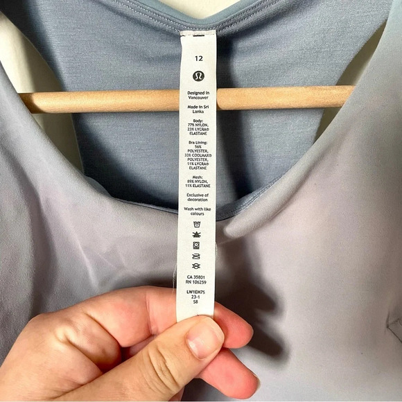 Lululemon  Wunder Train Racerback Tank Top Chambray - Picture 7 of 9